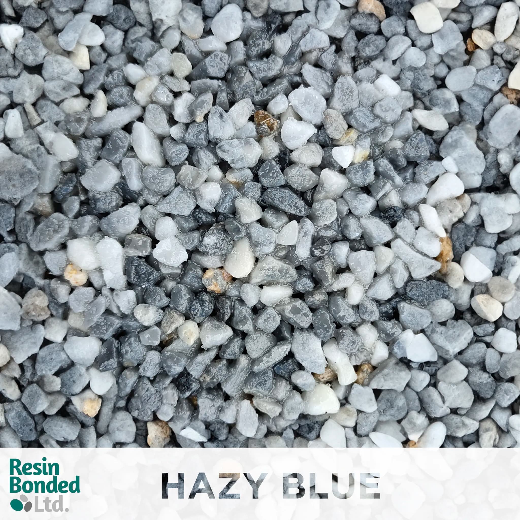 Hazy Blue resin finish sample