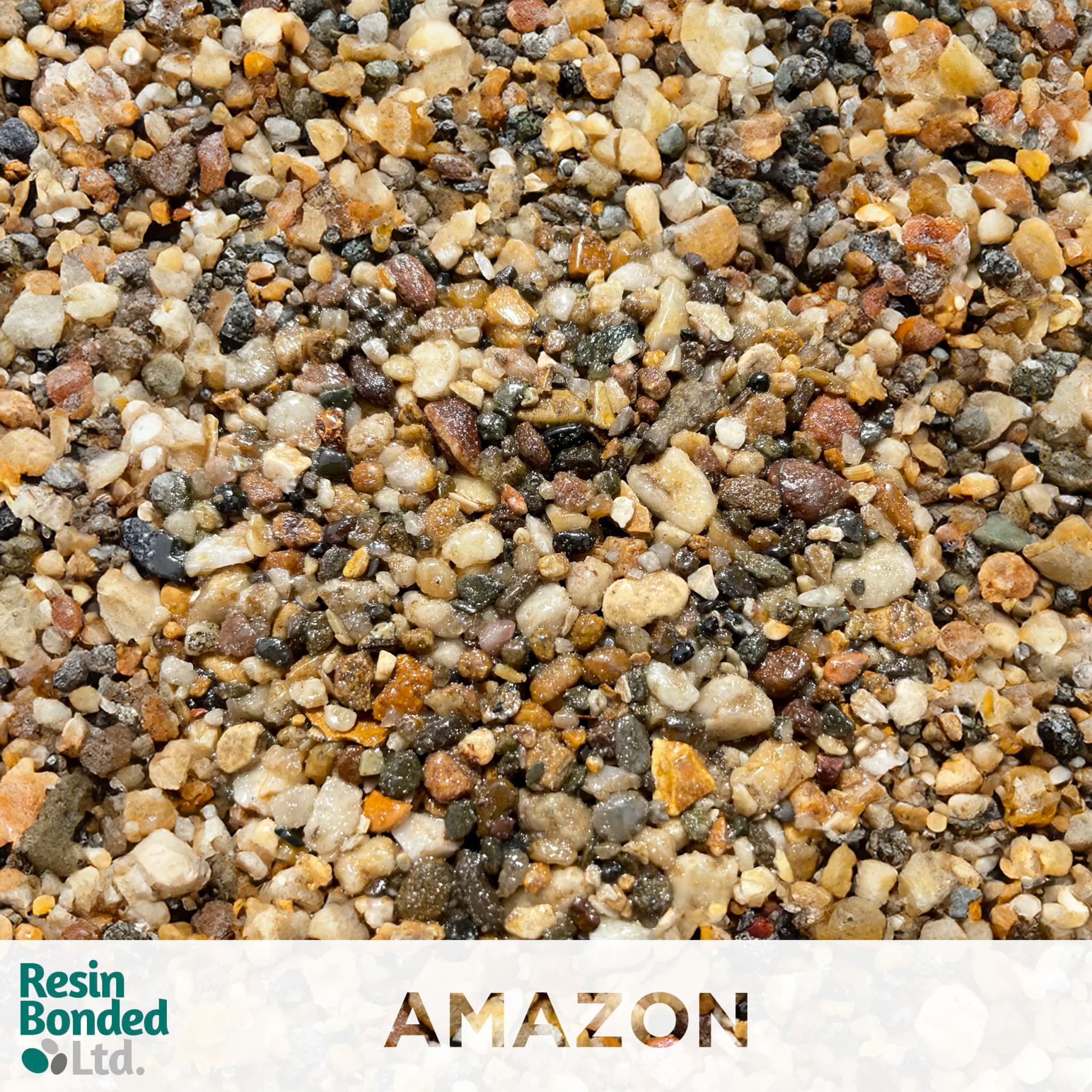 Amazon resin finish sample