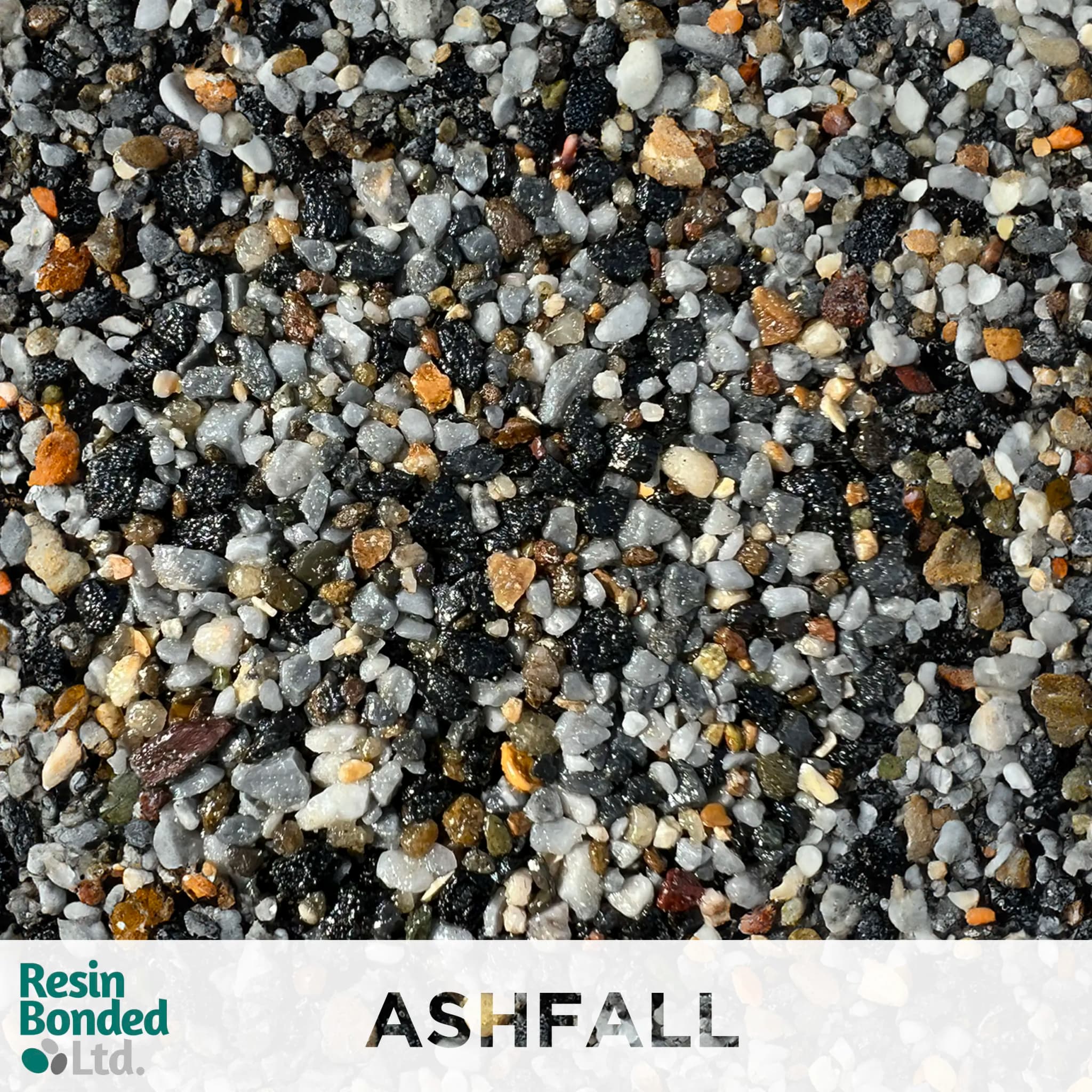 Ashfall resin finish sample